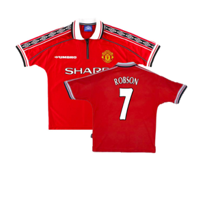 Manchester United 1998-2000 Home (M) (Very Good) (Robson 7)_0