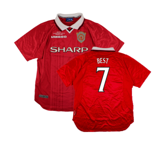 Manchester United 1999-00 European Home Shirt (L) (Excellent) (Best 7)_0