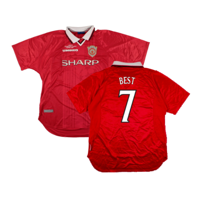 Manchester United 1999-2000 Champions League Home Shirt (XXL) (Excellent) (Best 7)