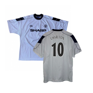 Manchester United 2000-01 Away Shirt (XXL) (Very Good) (Charlton 10)_0