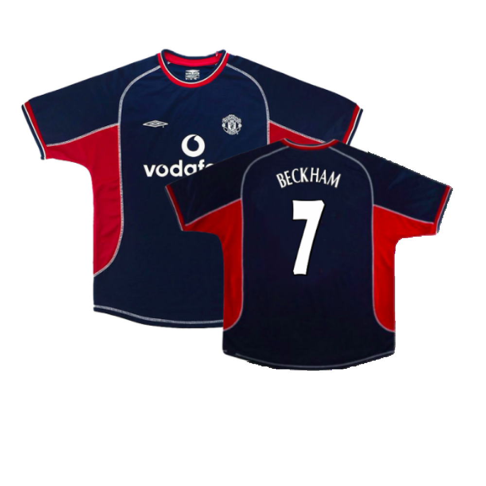 Manchester United 2000-01 Third Shirt (XL) (Very Good) (Beckham 7