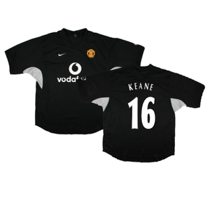 Manchester United 2002-03 Nike Training Shirt (L) (Keane 16) (Good)_0