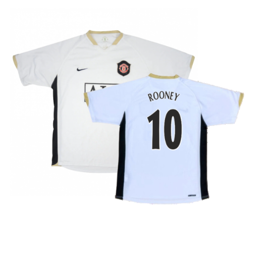 Manchester United 2006-07 Away Shirt (XL) (Good) (ROONEY 10)_0