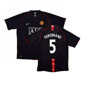 Manchester United 2007-09 Away Shirt (XXL) (Very Good) (Ferdinand 5)_0