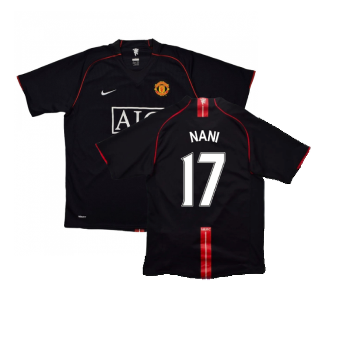 Manchester United 2007-09 Away Shirt (XXL) (Very Good) (Nani 17)