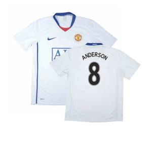 Manchester United 2008-09 Away Shirt (Very Good) (Anderson 8)_0