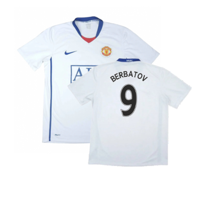 Manchester United 2008-09 Away Shirt (Very Good) (Berbatov 9)