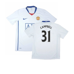 Manchester United 2008-09 Away Shirt (Very Good) (Campbell 31)_0