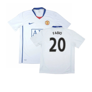 Manchester United 2008-09 Away Shirt (Very Good) (Fabio 20)_0