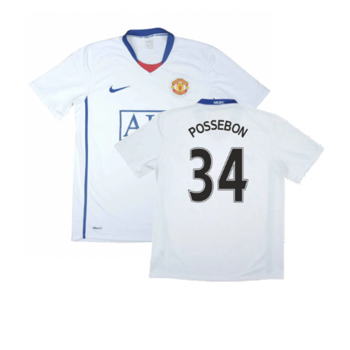 Manchester United 2008-09 Away Shirt (3XL) (Very Good) (Possebon 34)