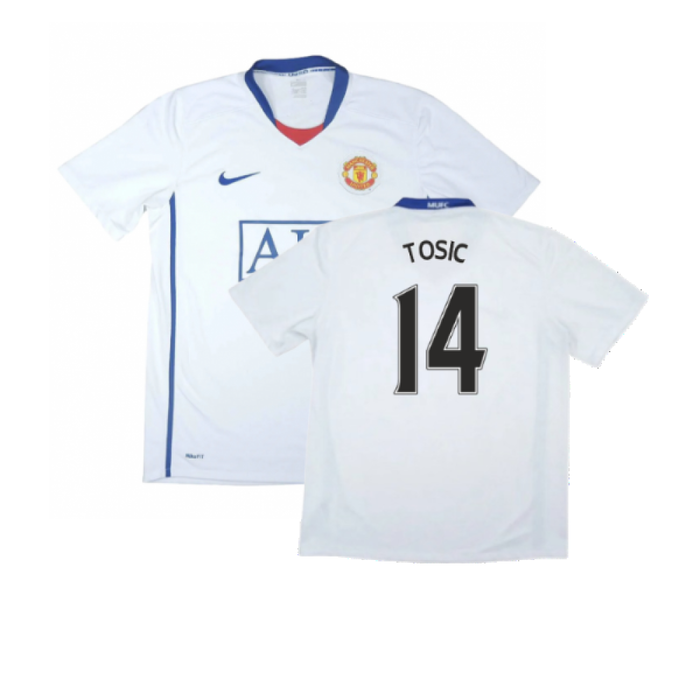 Manchester United 2008-09 Away Shirt (Very Good) (Tosic 14)