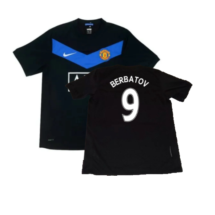 Manchester United 2010-11 Third Shirt (Excellent) (Berbatov 9)