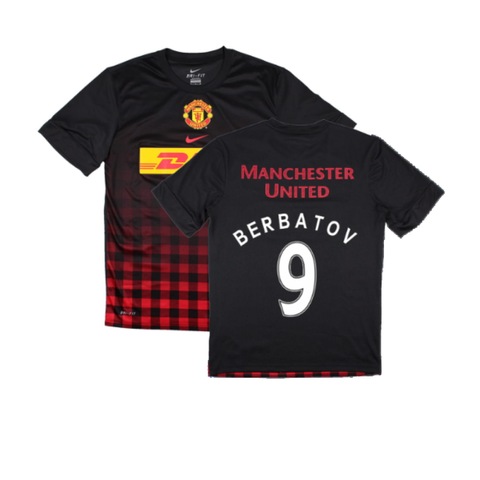 Manchester United 2010-2011 Training Shirt (M) (Berbatov 9) (Excellent)