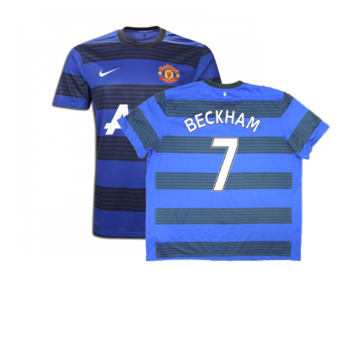 Manchester United 2011-12 Away Shirt (Excellent) (BECKHAM 7)