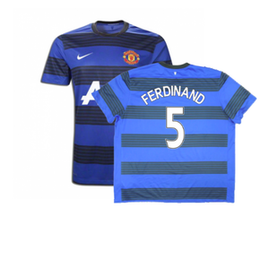 Manchester United 2011-12 Away Shirt (S) (Excellent) (Ferdinand 5)_0