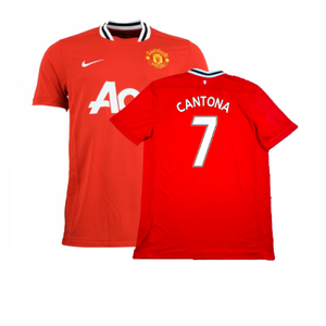 Manchester United 2011-12 Home Shirt (Very Good) (CANTONA 7)_0