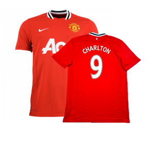 Manchester United 2011-12 Home Shirt (L) (Excellent) (CHARLTON 9)_0