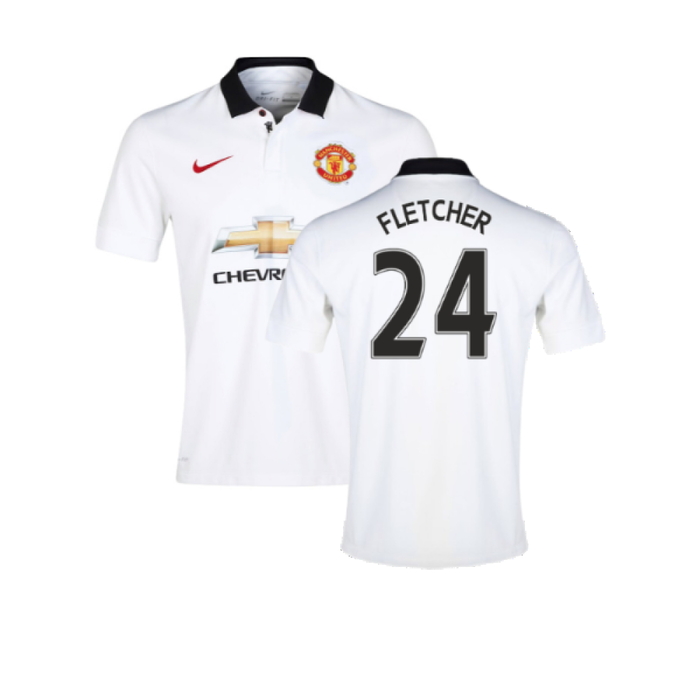 Manchester United 2014-15 Away Shirt (XL) (Excellent) (Fletcher 24)