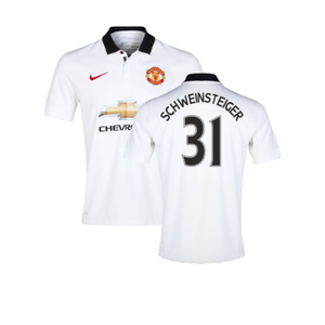 Manchester United 2014-15 Away Shirt (3XL) (Excellent) (Schweinsteiger 31)_0