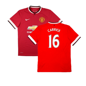 Manchester United 2014-15 Home (3XL) (Very Good) (Carrick 16)_0