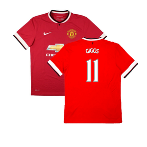 Manchester United 2014-15 Home Shirt (Very Good) (Giggs 11)_0