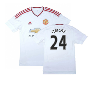 Manchester United 2015-16 Away Shirt (15-16 years) (Very Good) (Fletcher 24)_0