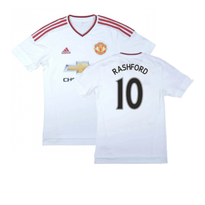 Manchester United 2015-16 Away Shirt (Very Good) (Rashford 10)