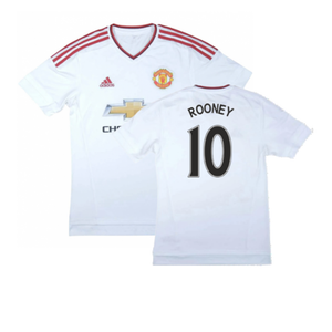 Manchester United 2015-16 Away Shirt (15-16 years) (Very Good) (Rooney 10)_0