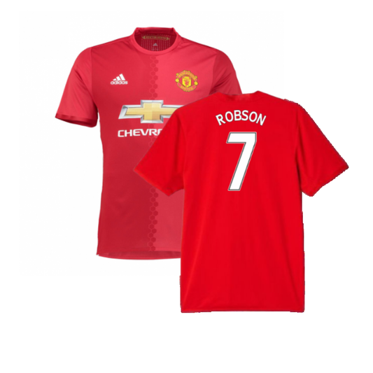 Manchester United 2016-17 Home Shirt (4XL) (Excellent) (Robson 7)_0