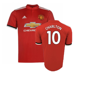 Manchester United 2017-18 Home Shirt (XL) (Excellent) (Charlton 10)_0