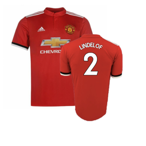 Manchester United 2017-18 Home Shirt (Excellent) (Lindelof 2)_0