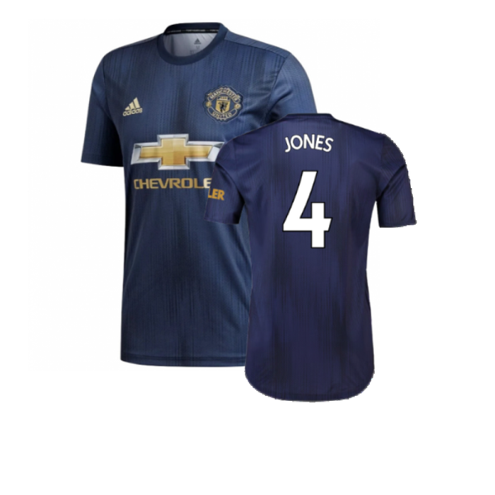 Manchester United 2018-19 Third Shirt (XL) (Good) (Jones 4)