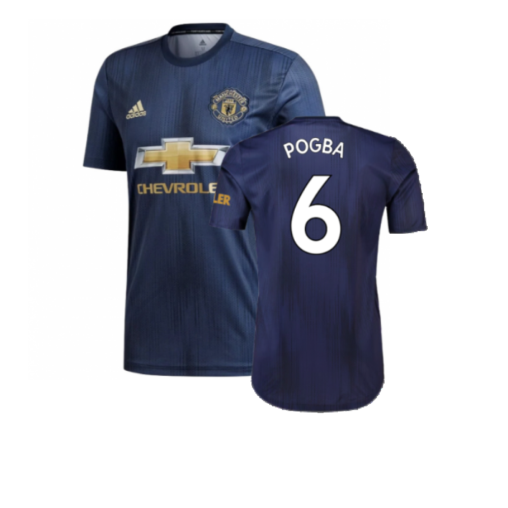 Manchester United 2018-19 Third Shirt (Mint) (Pogba 6) – Classic