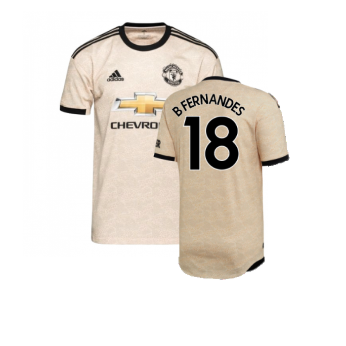 Manchester United 2019-20 Away Shirt (Very Good) (B Fernandes 18)