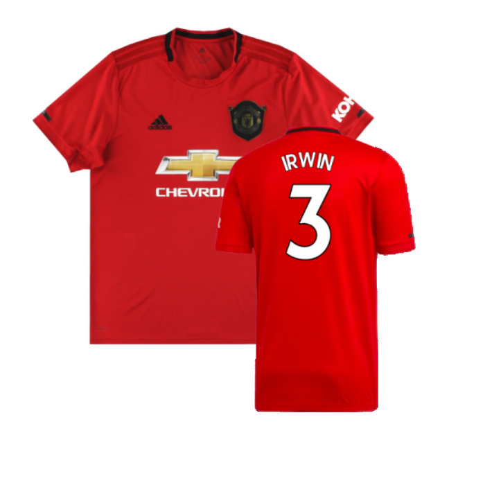 Manchester United 2019-20 Home Shirt (XL) (Very Good) (Irwin 3)