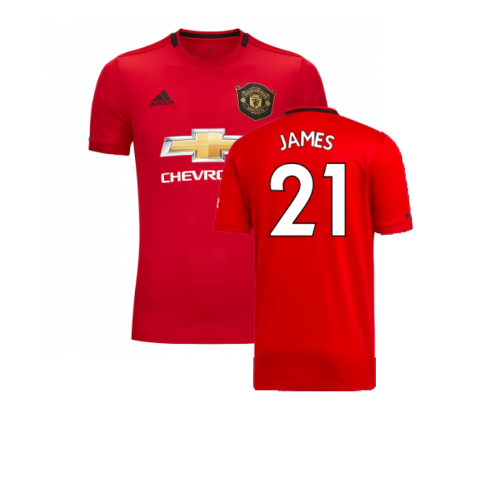 Manchester United 2019-20 Home Shirt (M) (Excellent) (James 21)