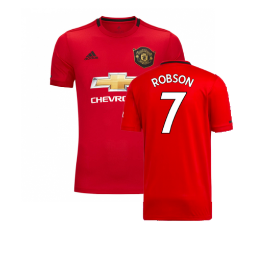 Manchester United 2019-20 Home Shirt (M) (Excellent) (Robson 7)_0