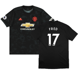 Manchester United 2019-20 Third Shirt (L) (Fred 17) (Mint)_0