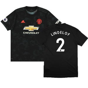 Manchester United 2019-20 Third Shirt (L) (Lindelof 2) (Mint)_0