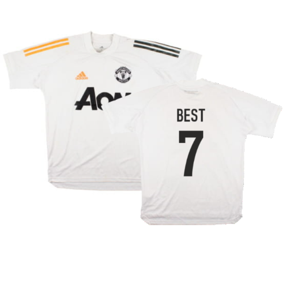 Manchester United 2020-21 Adidas Training Shirt (S) (BEST 7) (Good)_0