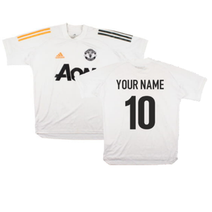 Manchester United 2020-21 Adidas Training Shirt (S) (Your Name 10) (Good)_0