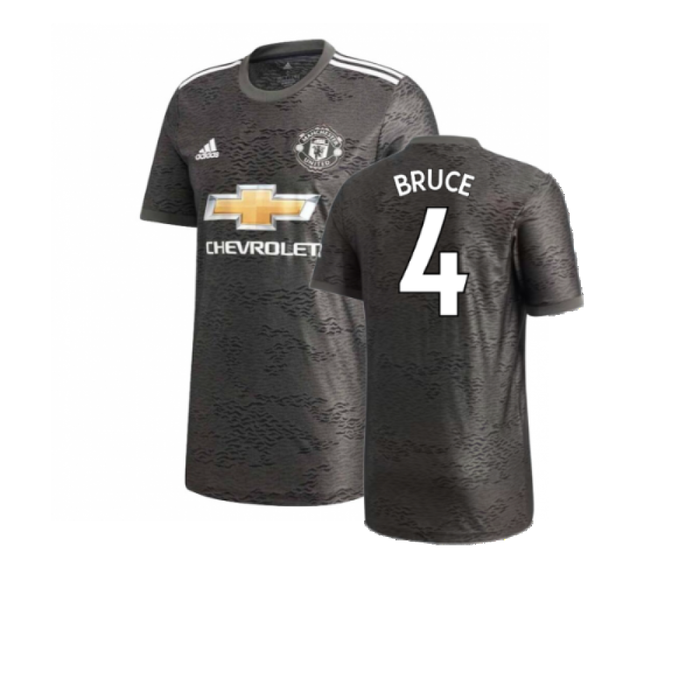 Manchester United 2020-21 Away Shirt (7-8y) (Mint) (BRUCE 4)