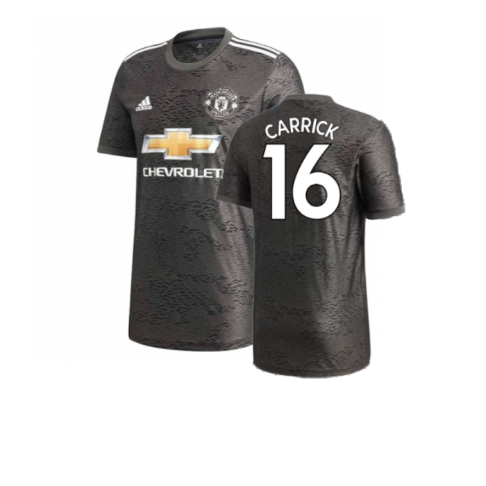 Manchester United 2020-21 Away Shirt (7-8y) (Mint) (CARRICK 16)