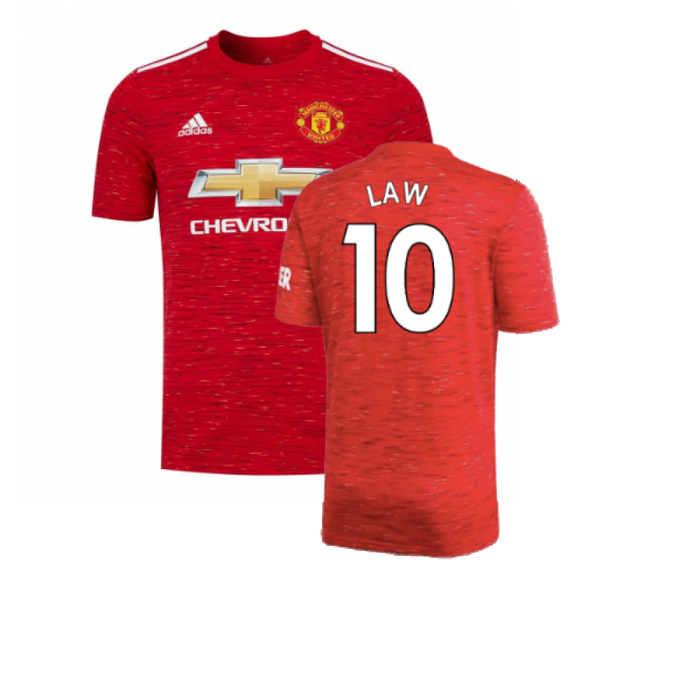 Manchester United 2020-21 Home Shirt (Mint) (LAW 10)