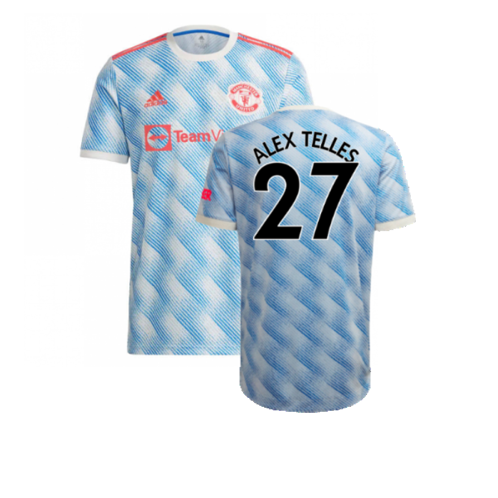 Manchester United 2021-22 Away Shirt (XL) (Mint) (ALEX TELLES 27