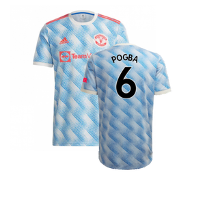 Manchester United 2021-22 Away Shirt (L) (Excellent) (POGBA 6)_0