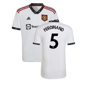 Manchester United 2022-23 Away Shirt (MB 11-12) (Mint) (FERDINAND 5)_0