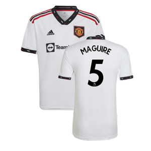 Manchester United 2022-23 Away Shirt (MB 11-12) (Mint) (MAGUIRE 5)_0