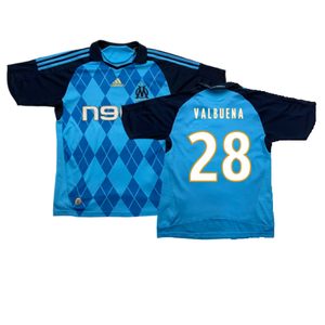 Marseille 2008-09 Away Shirt (XL) (Very Good) (VALBUENA 28)_0