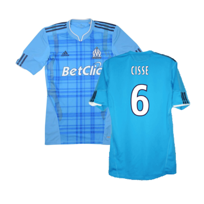 Marseille 2010-11 Away Shirt (M) (Excellent) (Cisse 6)